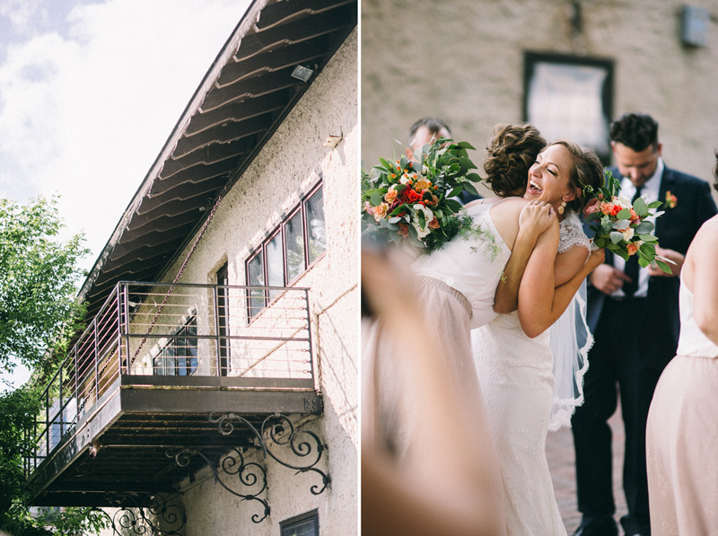 Minnesota boat club wedding ceremony