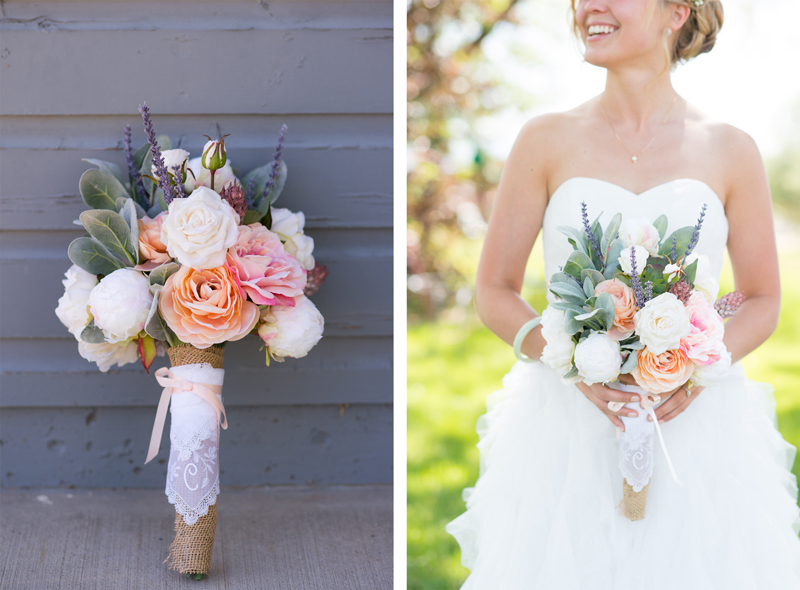 colorado-wedding-diy-bouquet-pink-green-orange-purple