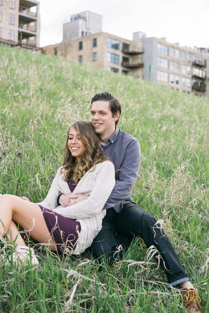 minneapolis engagement session downtown