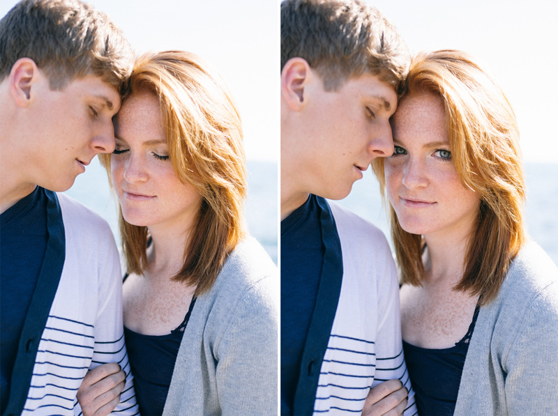 chicago engagement photos by lake Michigan