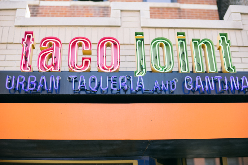 taco joint chicago engagement photos