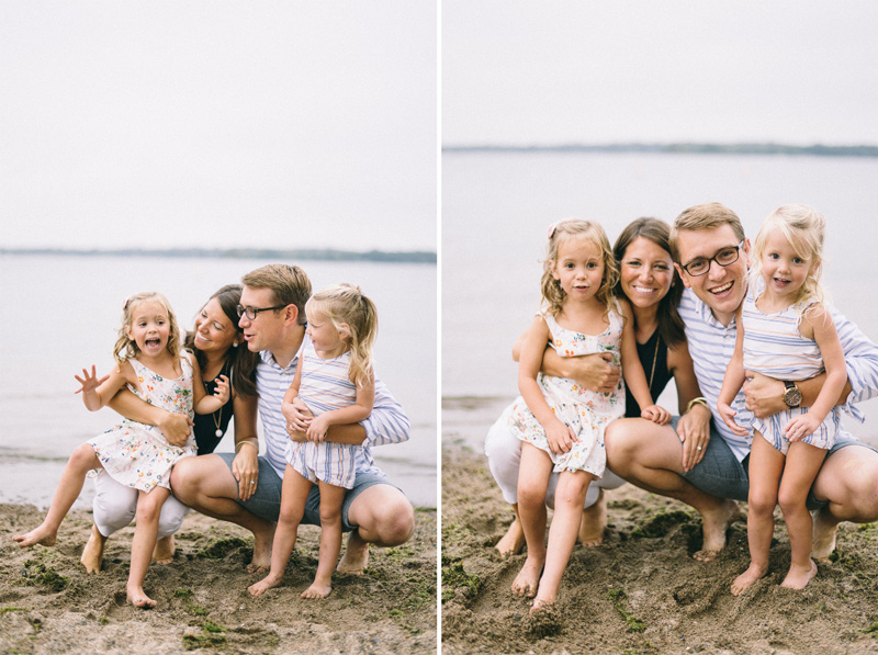 minnesota family pictures on the beach