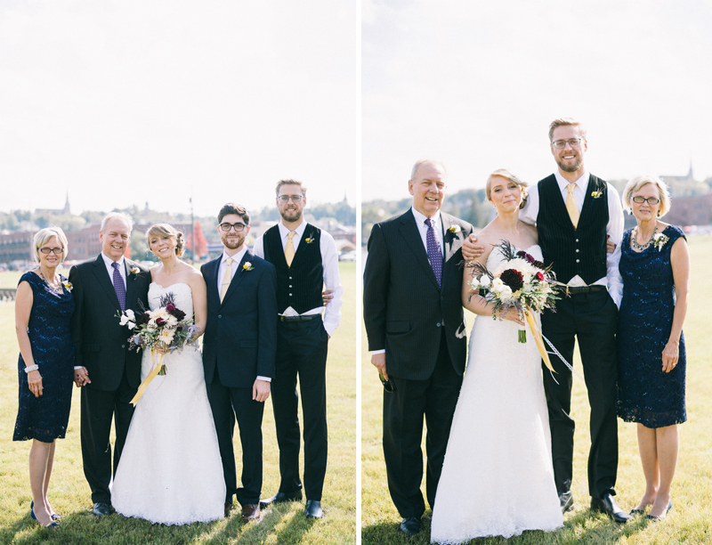 Minneapolis wedding photography family formal photos