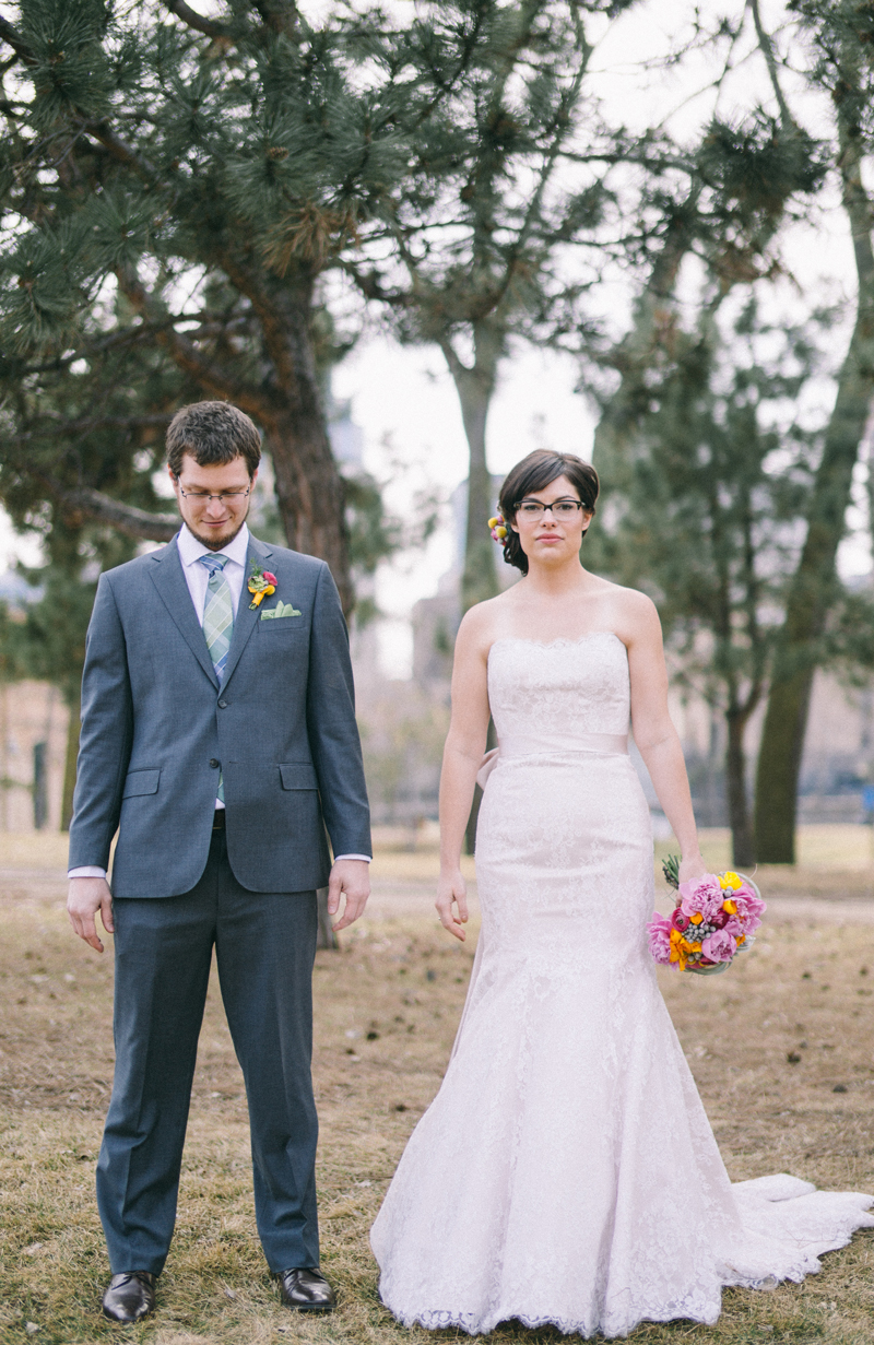 Hipster Minneapolis wedding