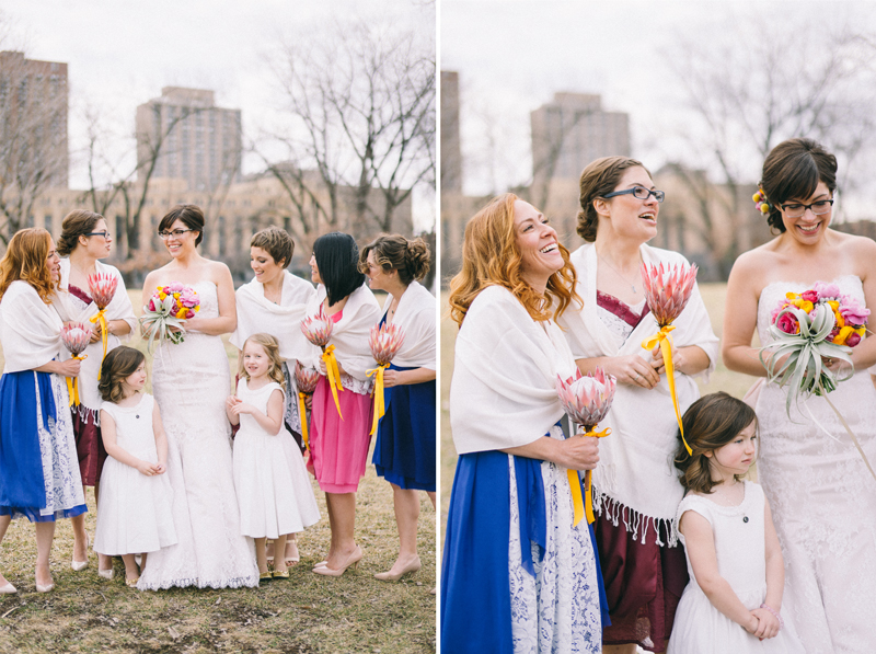 Minneapolis skyline wedding photos