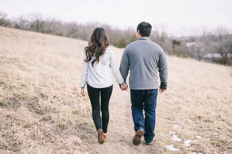 Minneapolis spring engagement