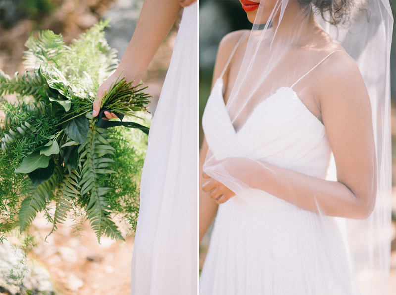 Cliff Bridal fern bouquet Minnesota wedding photography