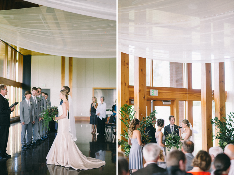 Minneapolis wedding photography ceremony