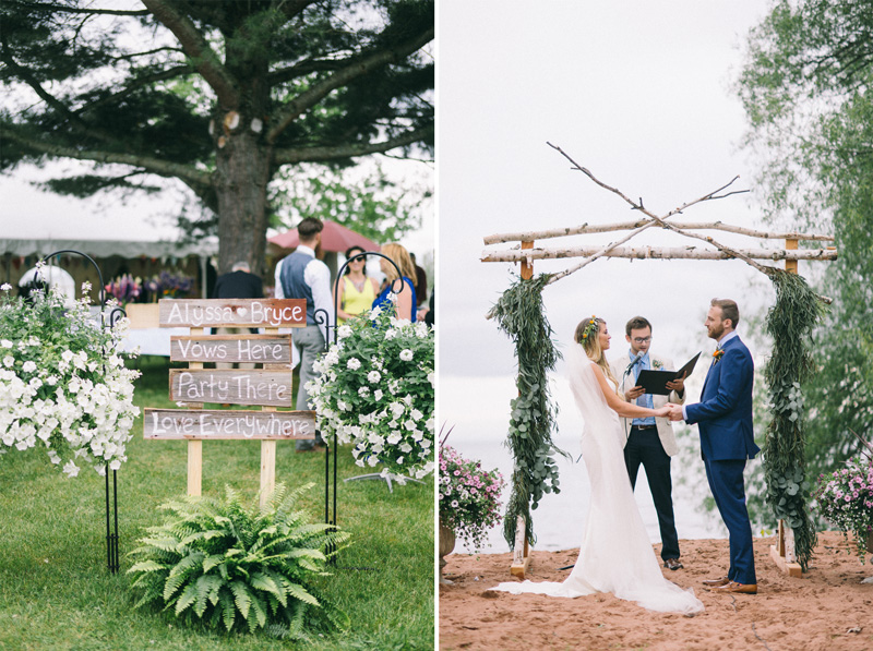 bayfield wisconsin wedding photography