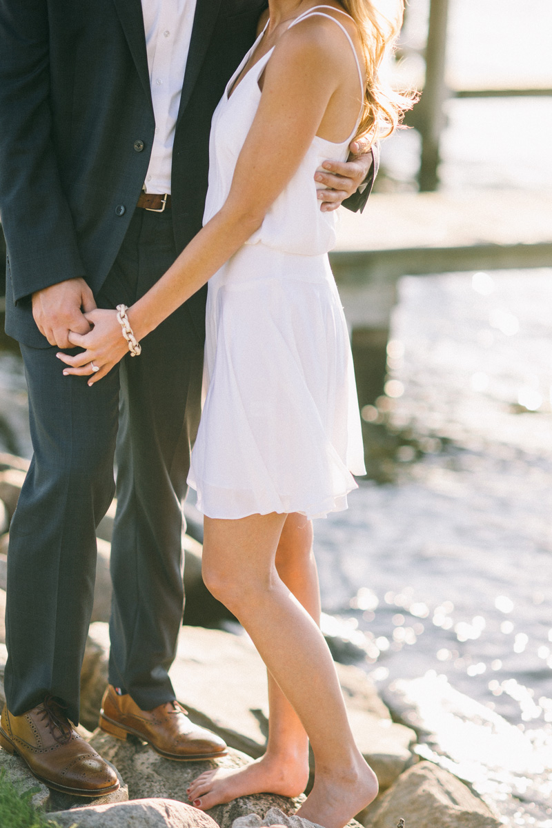 Minneapolis lake engagement photos