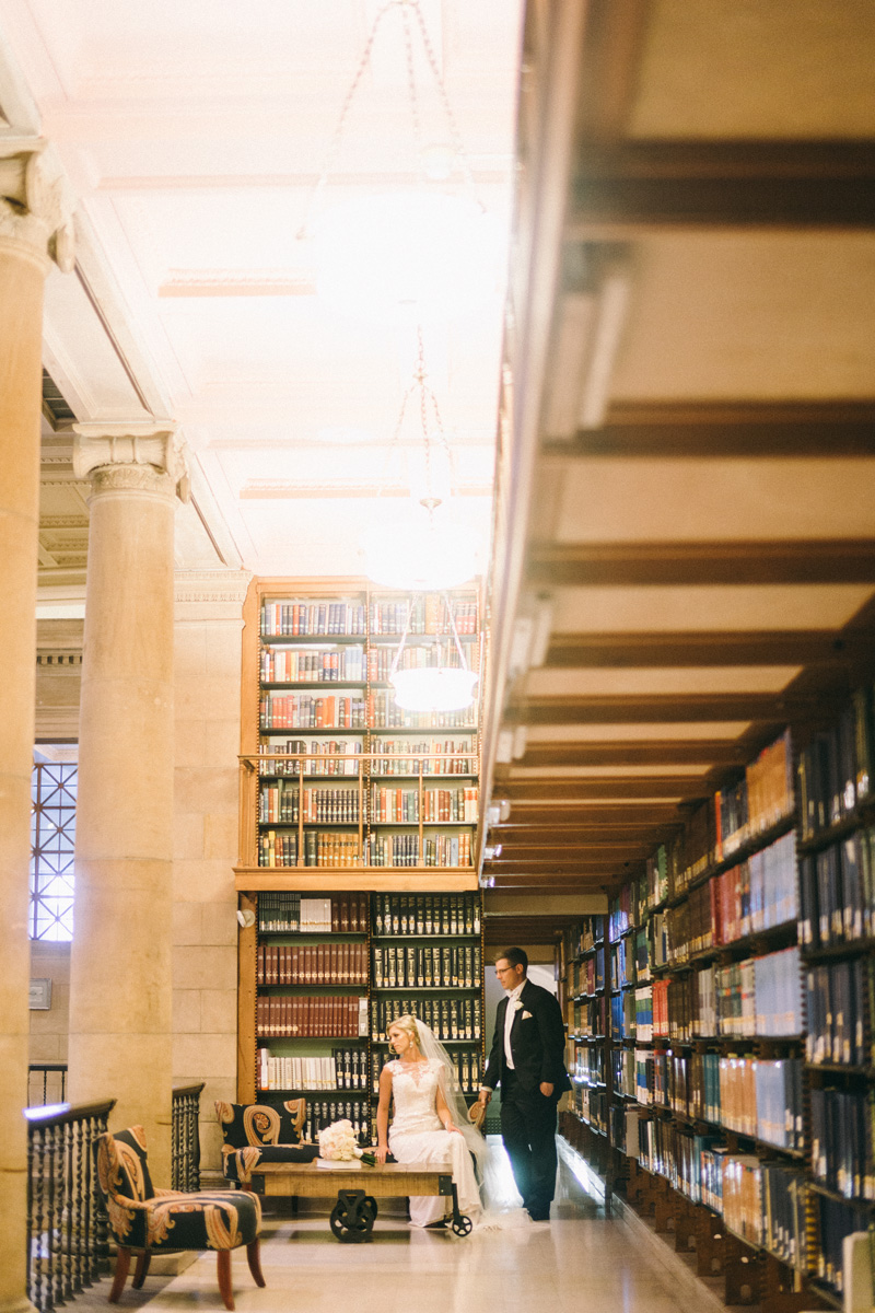 St Paul Fine Art Wedding Photography at the James J Hill Library