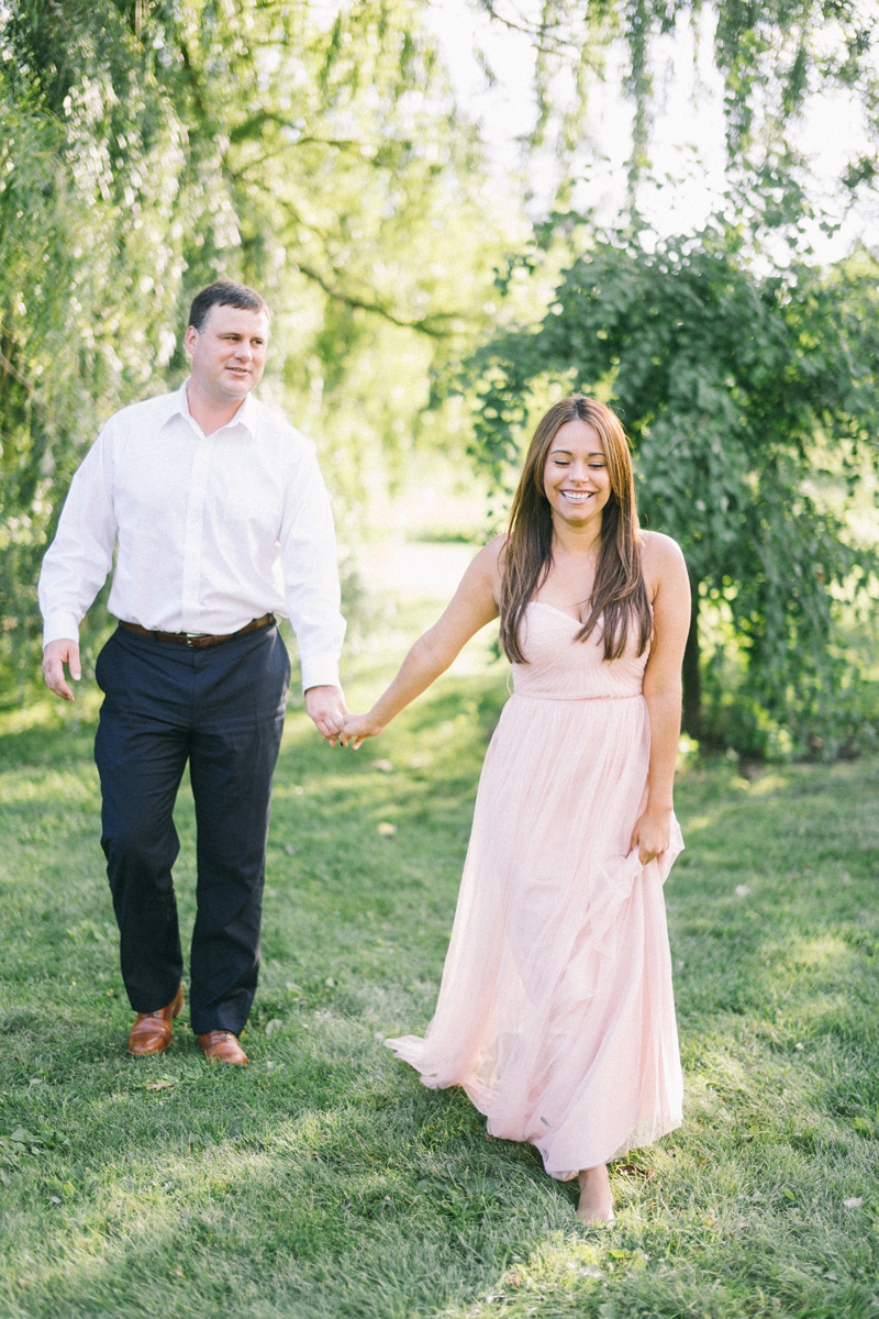 Minneapolis field engagement photography