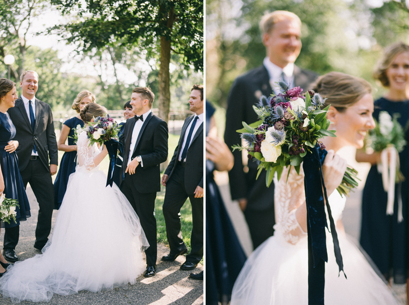 Minneapolis fine art wedding photography in Sculpture Garden