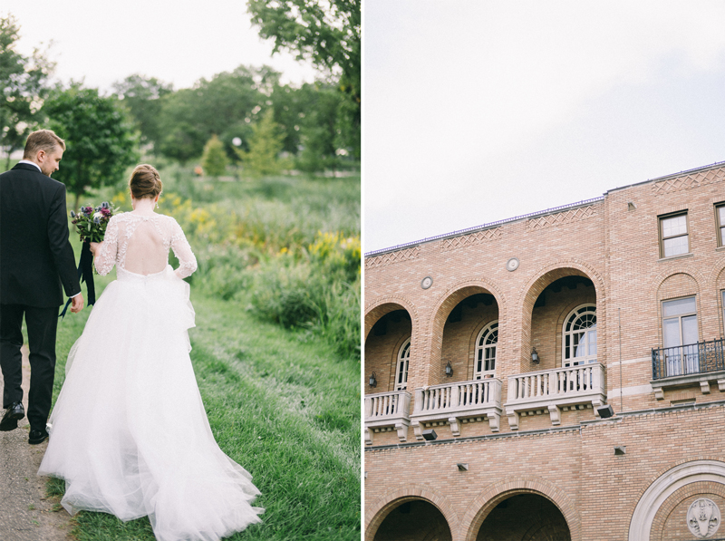 Minneapolis fine art wedding photography at the Woman's Club