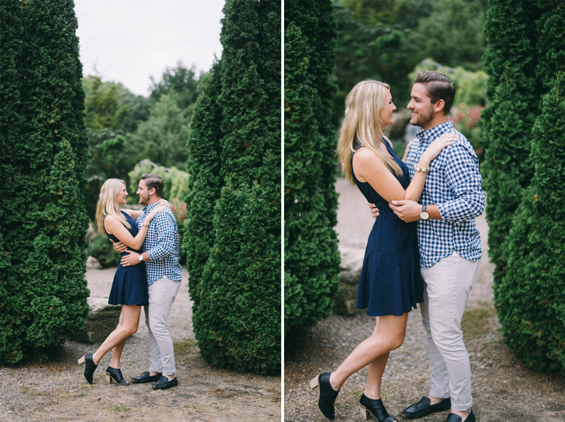 Lake Harriet Rose Garden Engagement Session Minneapolis