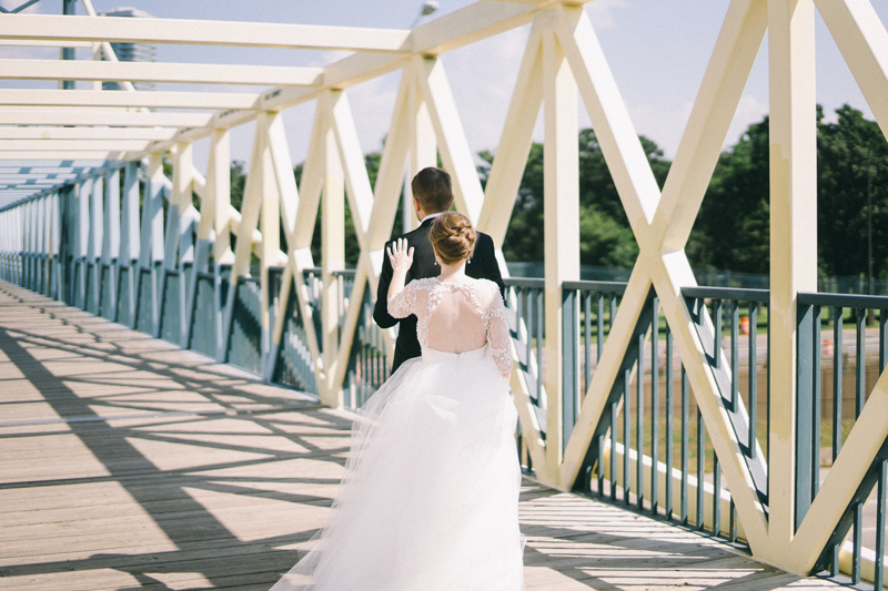 Minneapolis fine art wedding photography in Loring Park