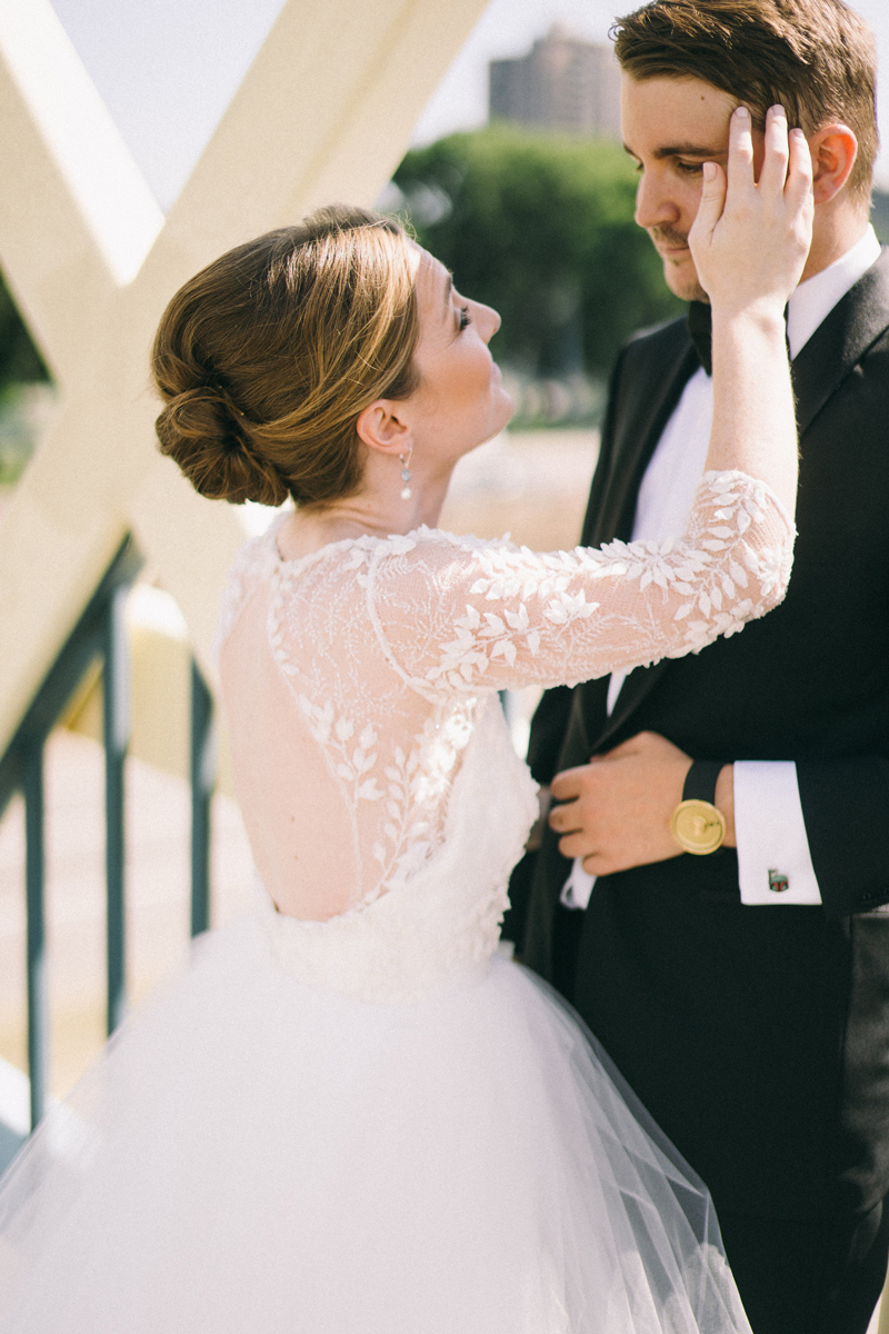 Minneapolis fine art wedding photography in Loring Park