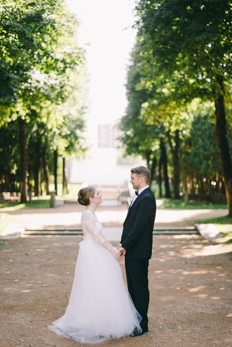 Minneapolis fine art wedding photography in Sculpture Garden