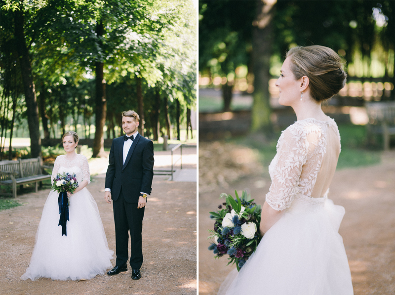 Minneapolis fine art wedding photography in Sculpture Garden