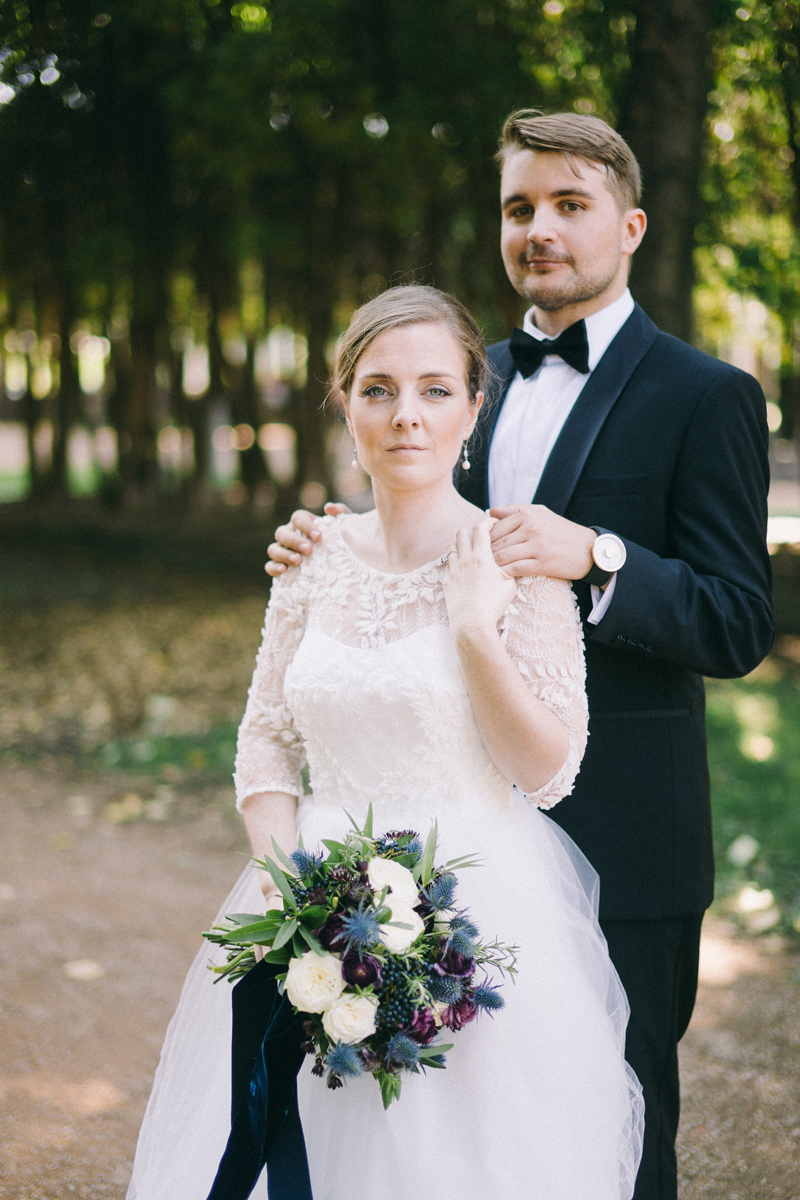 Minneapolis fine art wedding photography in Sculpture Garden