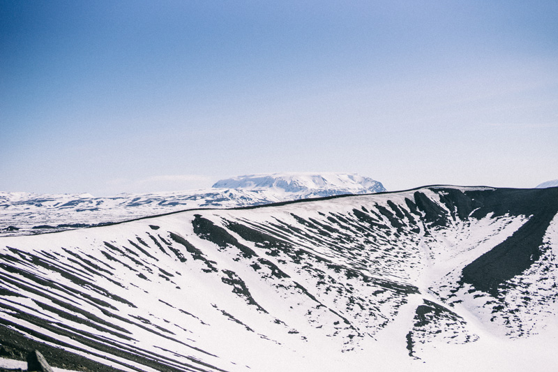 hiking hverfjall volcano iceland