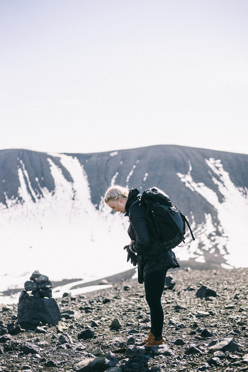 hiking hverfjall volcano iceland