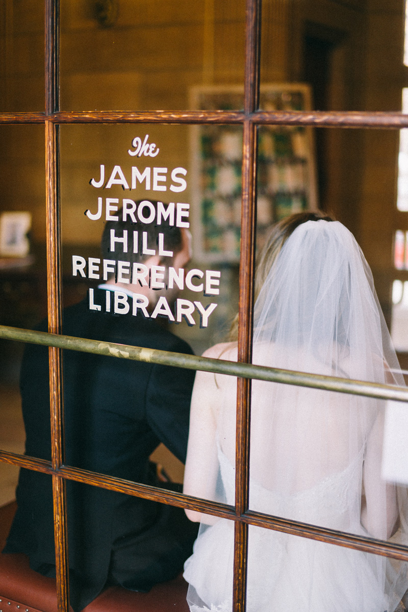 Minneapolis Fine Art wedding photographer james j hill library