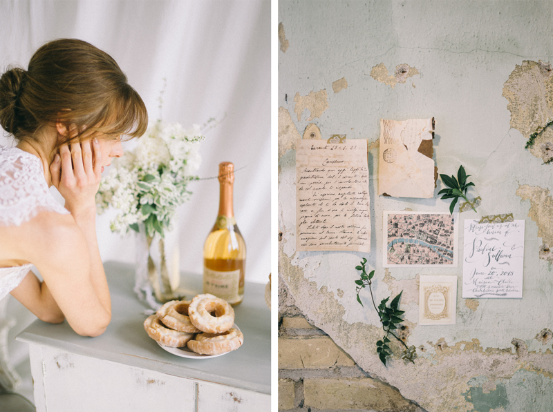Paris inspired wedding with A Day in Provence floral