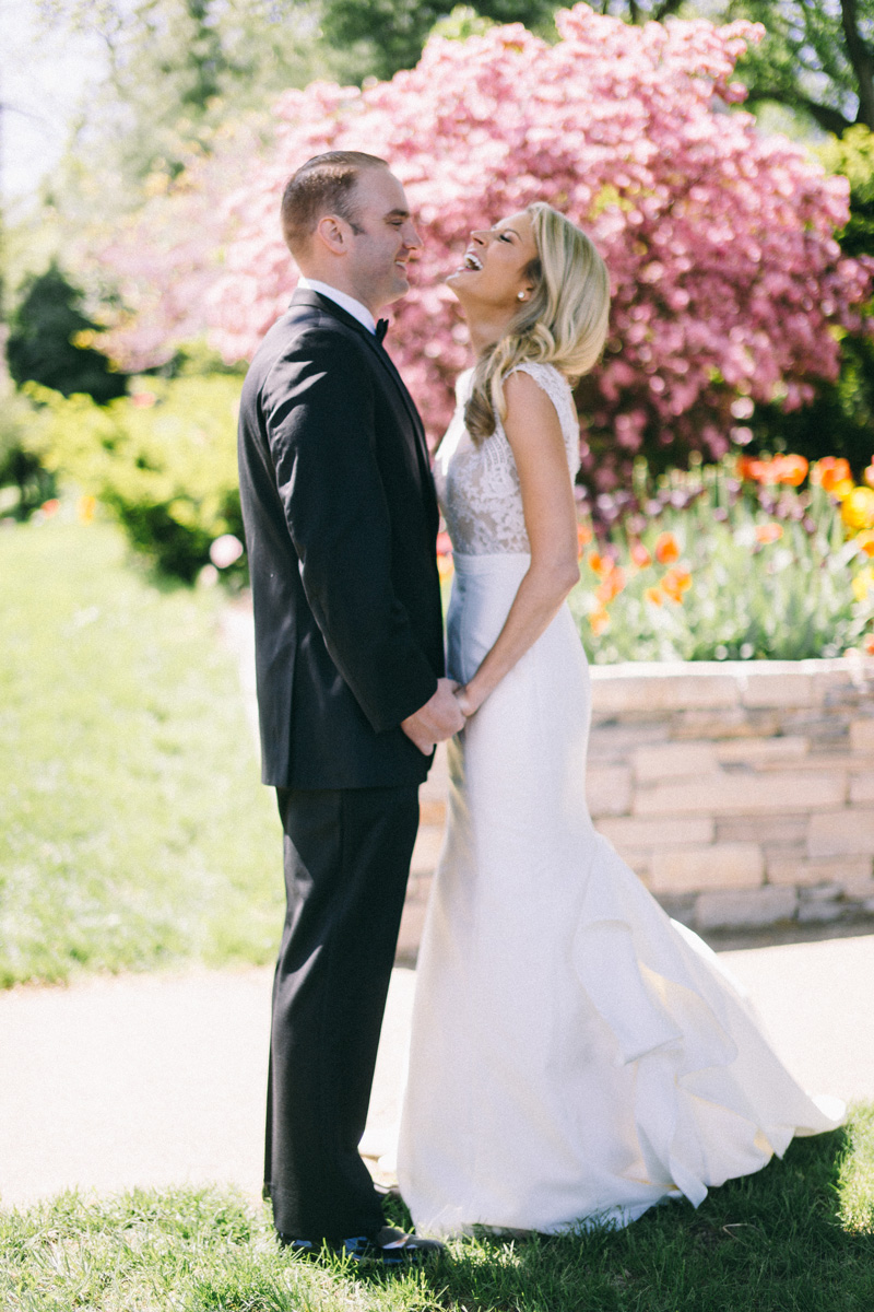 Wedding by Lake of the Isles Minneapolis Minnesota