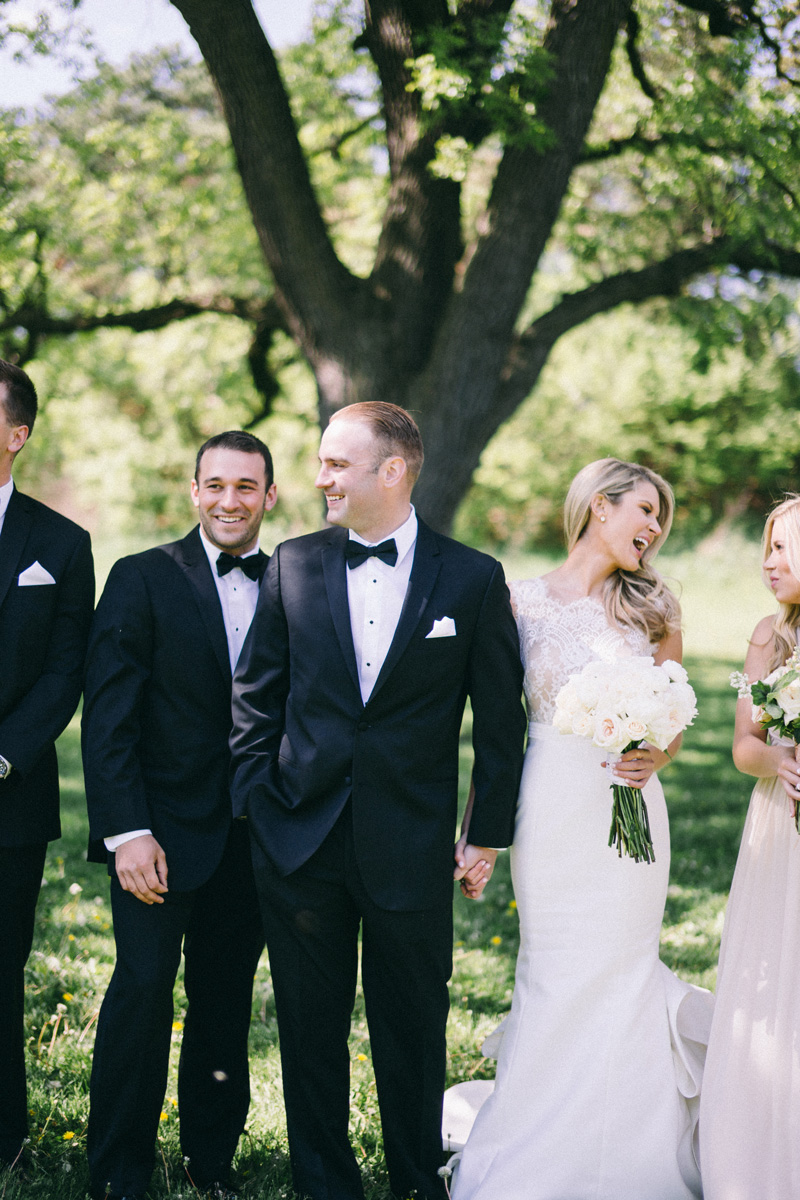 Wedding by Lake of the Isles Minneapolis Minnesota