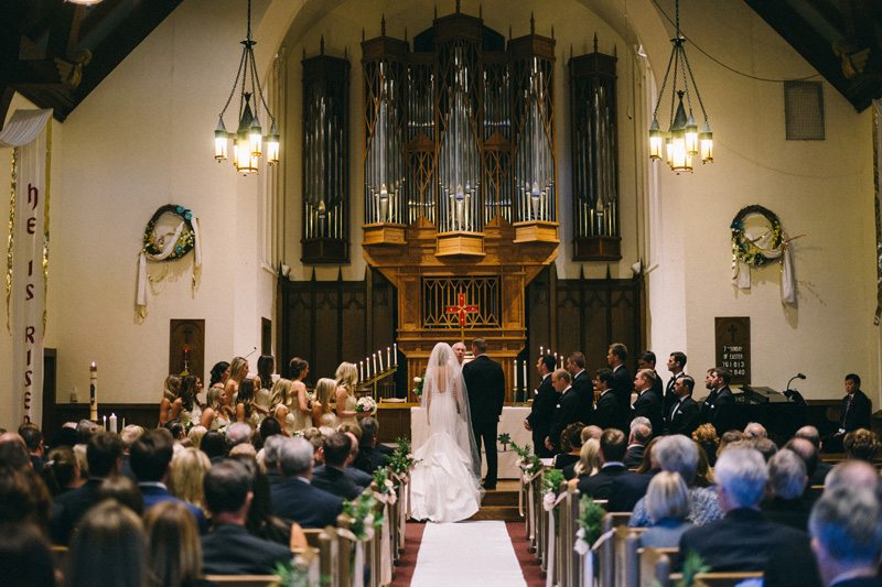 Lake of the Isles Lutheran church wedding ceremony