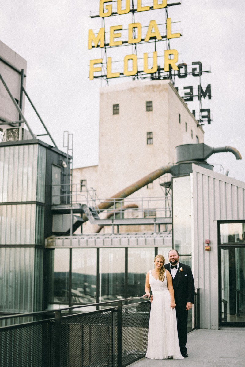 Mill City Museum wedding in Minneapolis