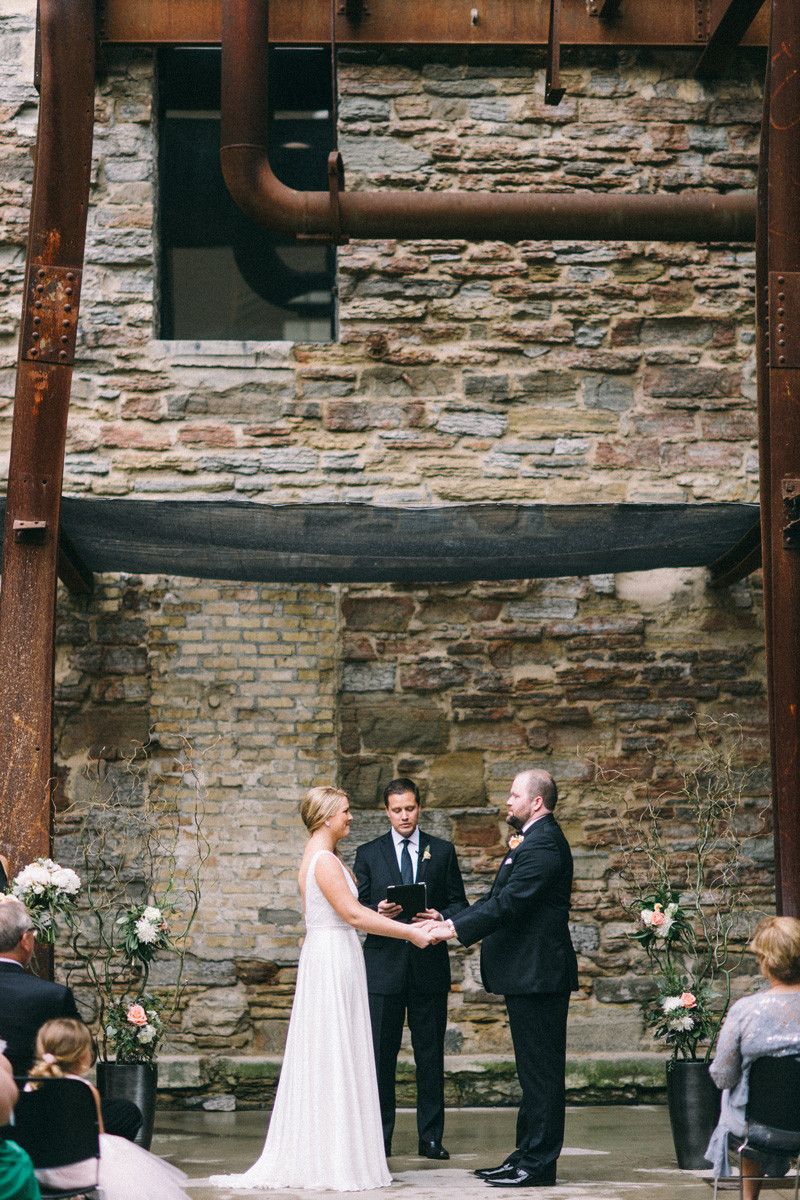 Mill City Museum wedding in Minneapolis