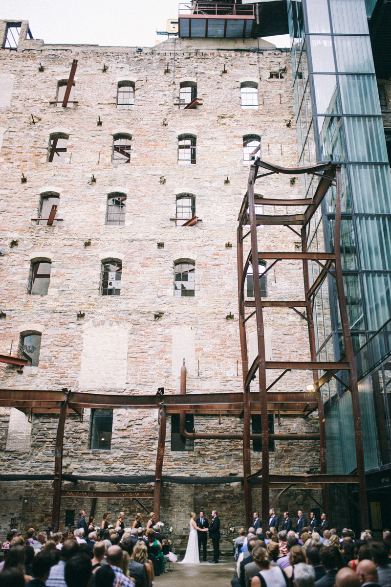 Mill City Museum wedding in Minneapolis