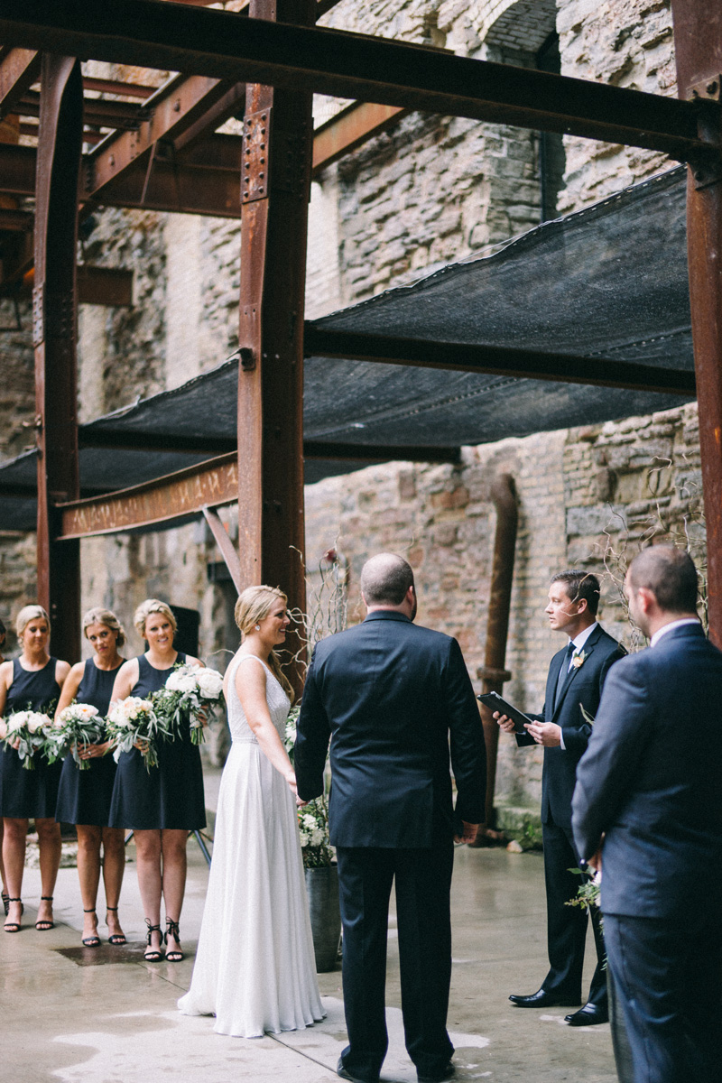 Mill City Museum wedding in Minneapolis