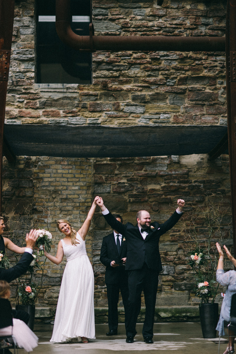 Mill City Museum wedding in Minneapolis