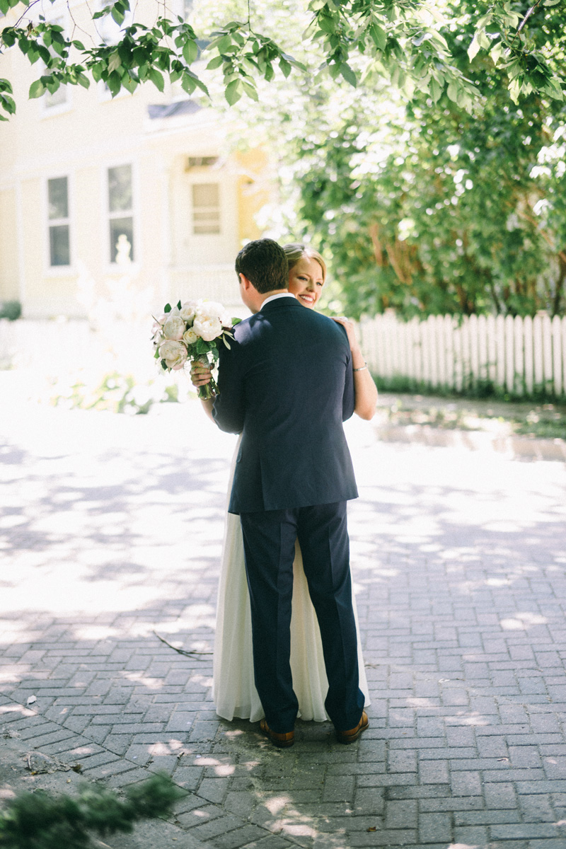 first look at American Swedish Institute wedding Minneapolis 