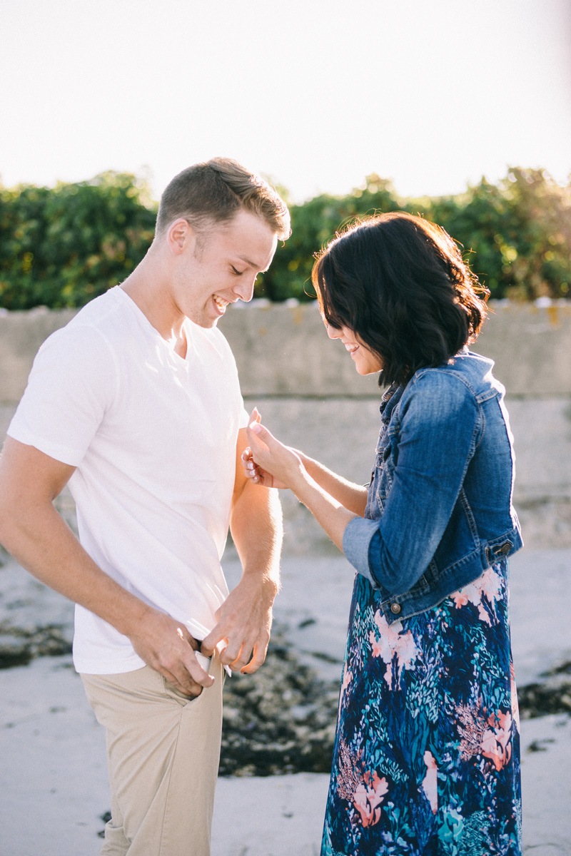 Biddeford Pool Engagement Photos