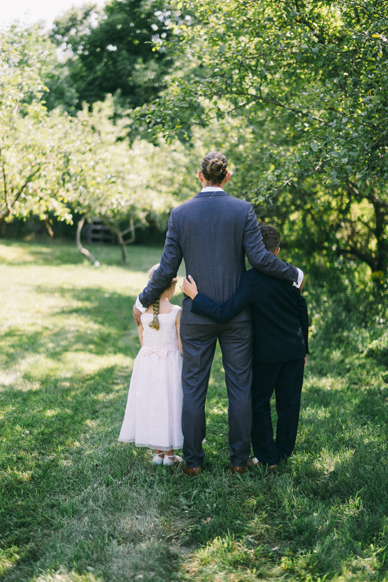 Family First Look Maine Fine Art Wedding Photography