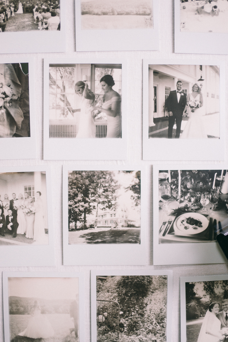 Polaroid Wedding Photography