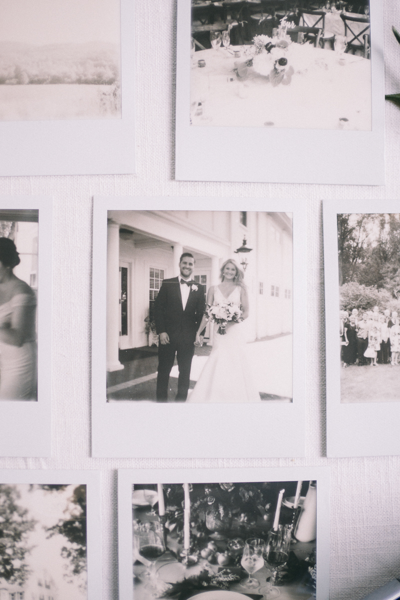 Polaroid Wedding Photography