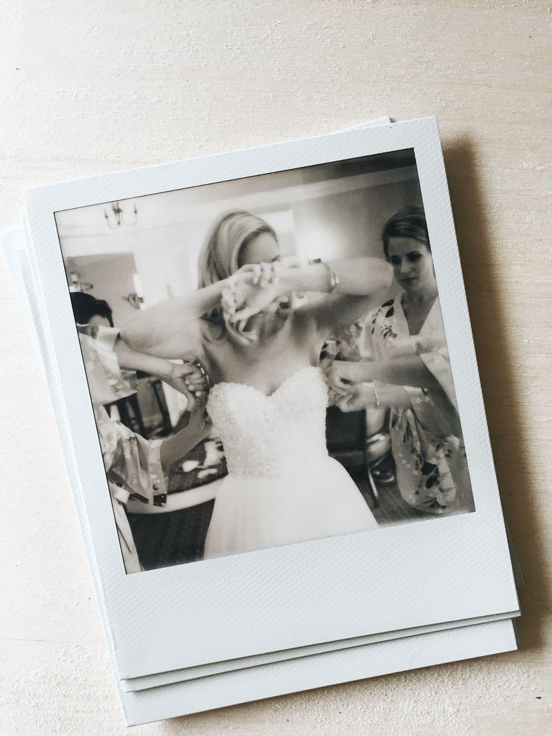 Polaroid Wedding Photography