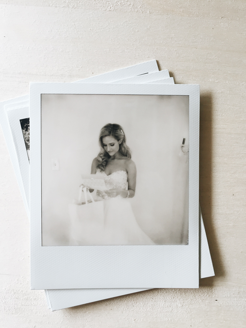 Polaroid Wedding Photography