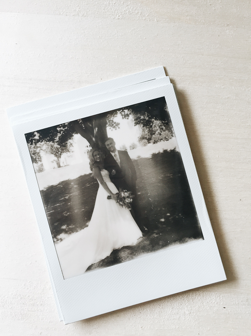 Polaroid Wedding Photography