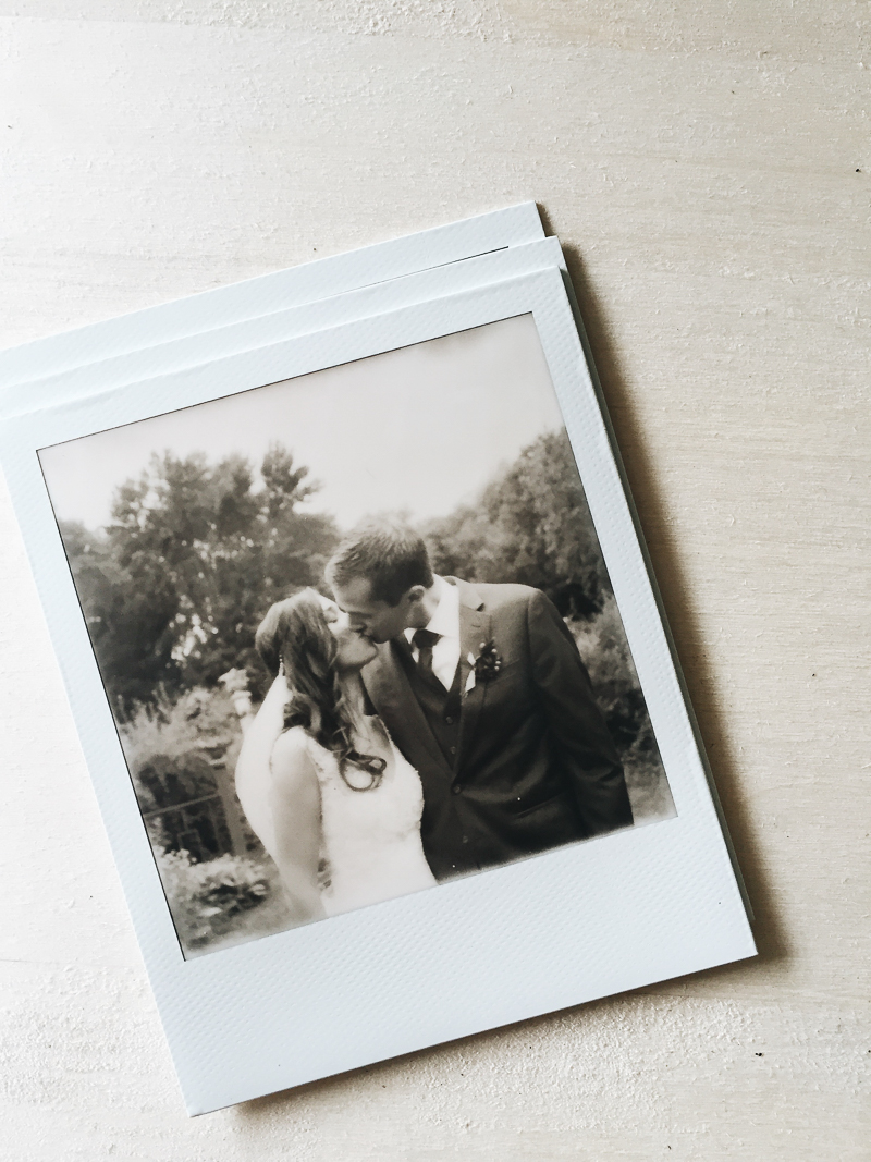 Polaroid Wedding Photography