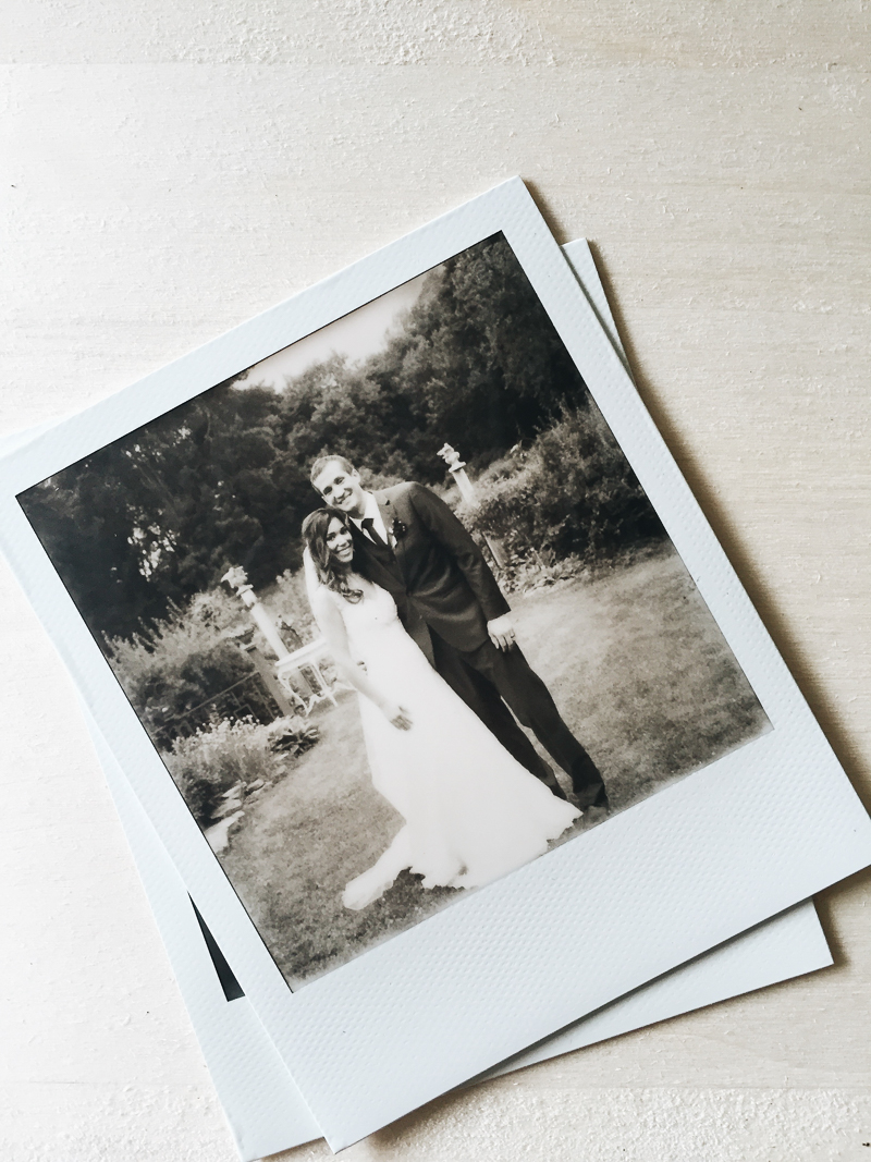 Polaroid Wedding Photography