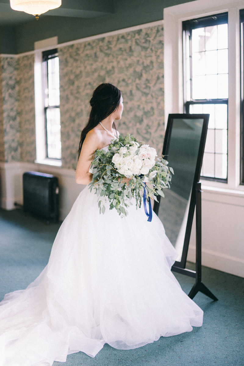 St Paul Athletic Club winter wedding