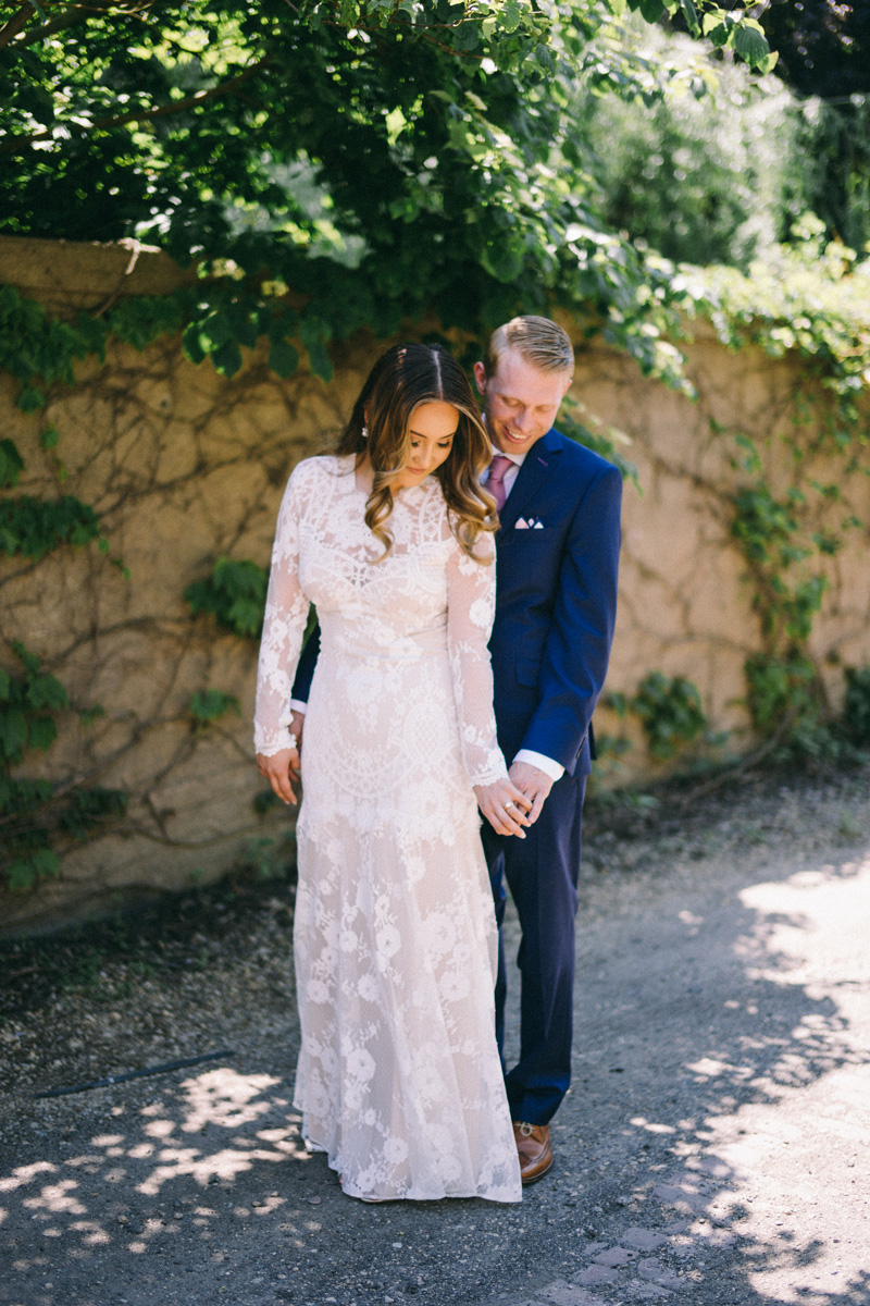 Bride and Groom portraits in St Paul MN