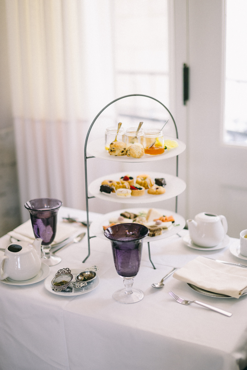 afternoon tea at boston public library in boston massachusetts