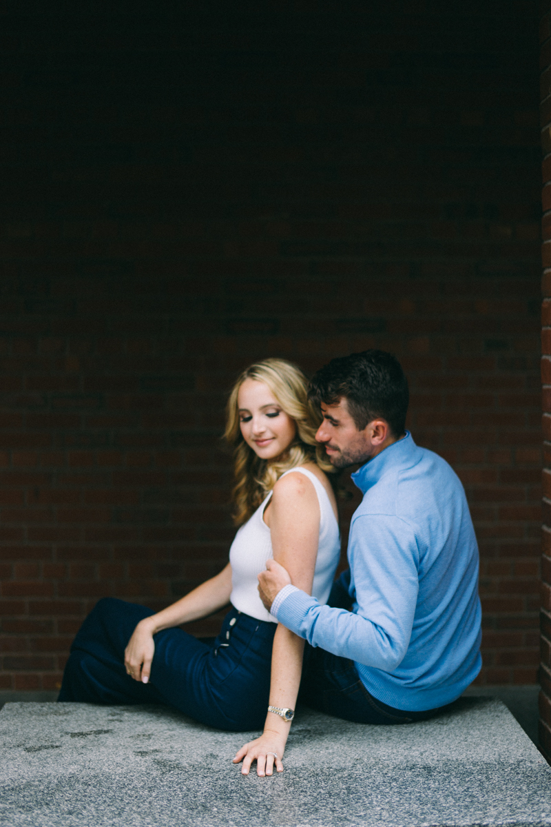 Portland Maine engagement photographs